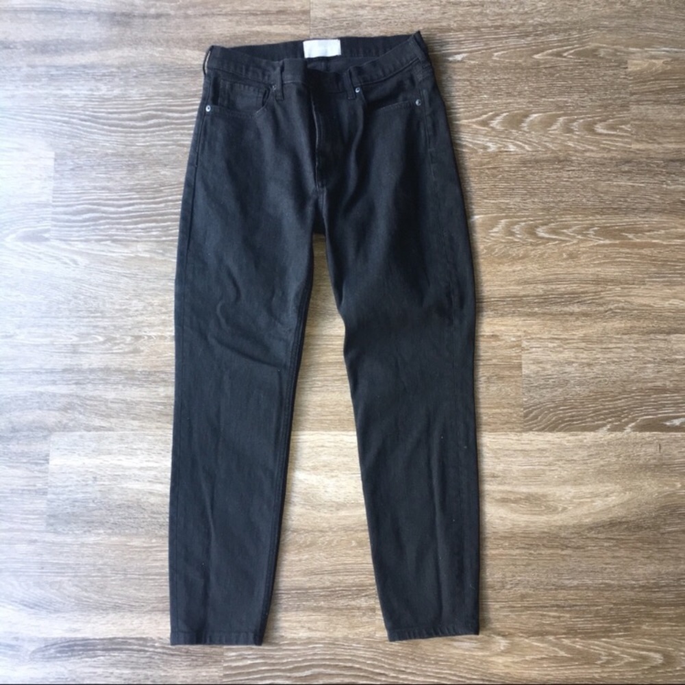 Everlane Black Hi Rise Skinny Ankle Jeans- 31